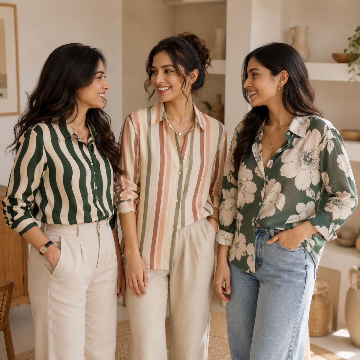 3 Women's Casual Shirts ( C4 )
