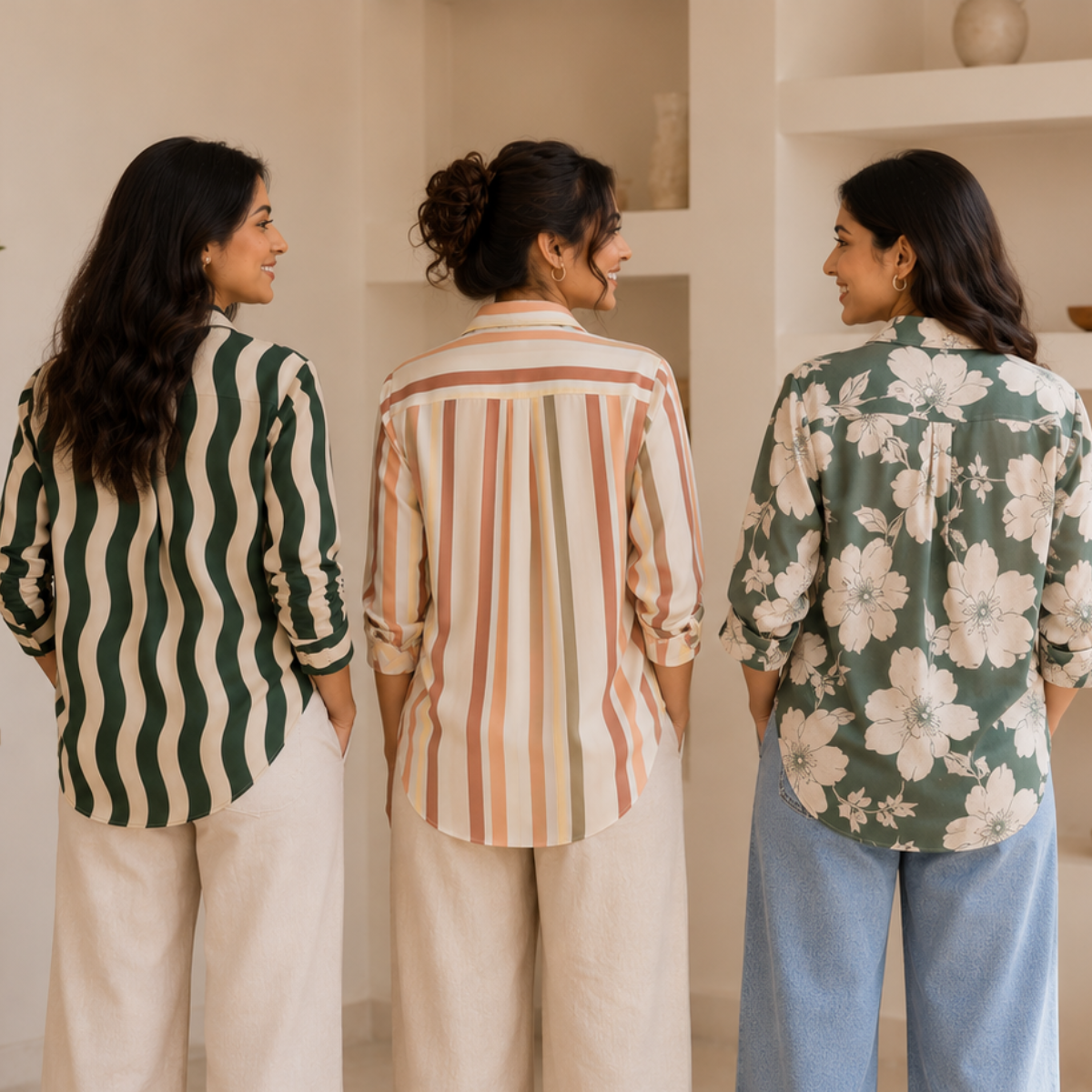 3 Women's Casual Shirts ( C4 )