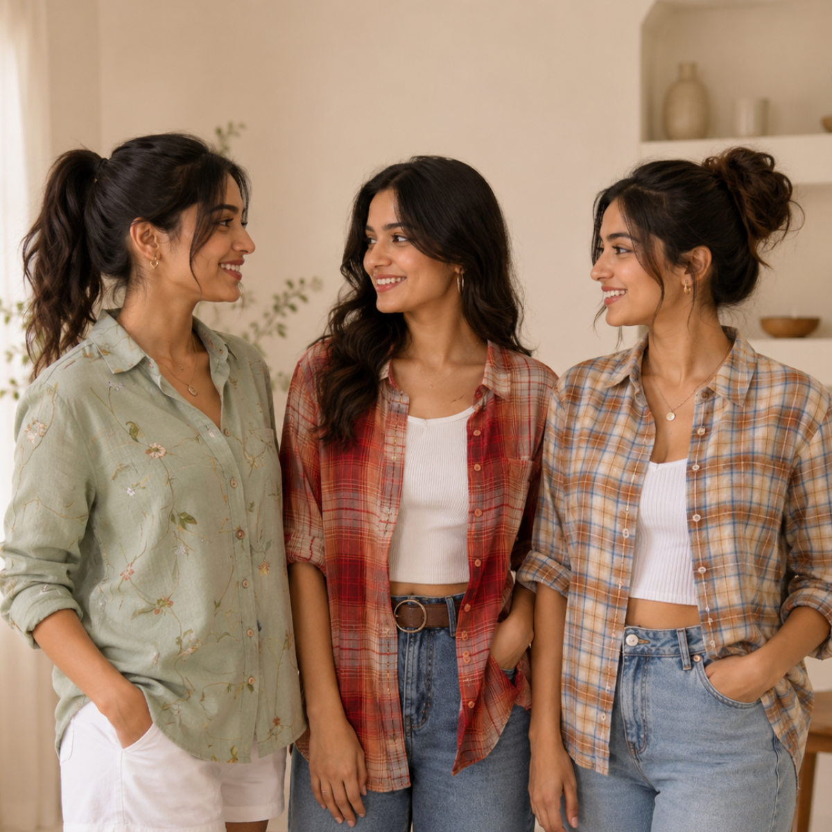 3 Women's Casual Shirts ( C5 )