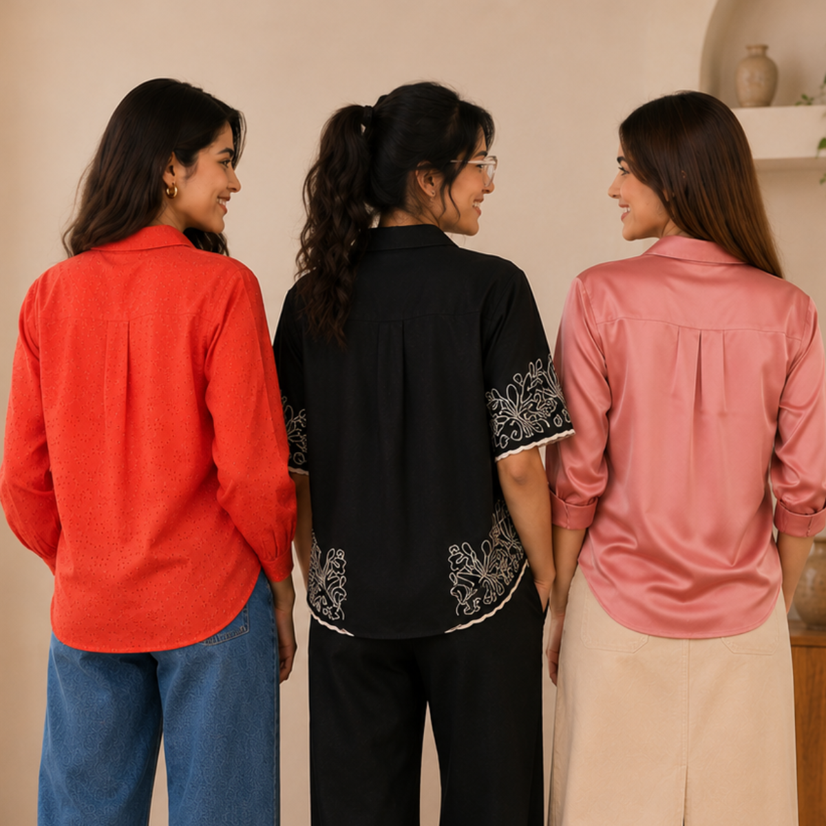 3 Women's Casual Shirts ( C6 )