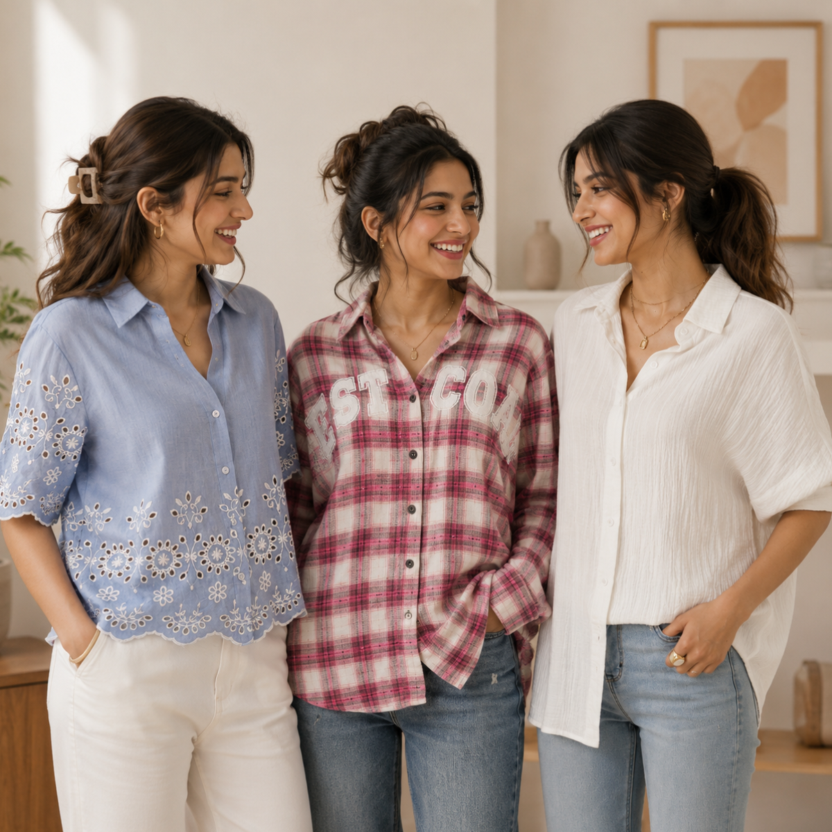 3 Women's Casual Shirts ( C7 )