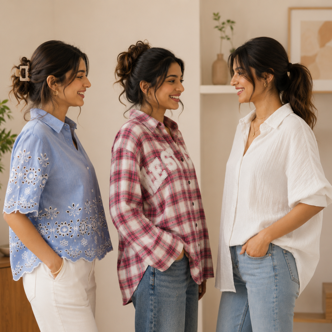 3 Women's Casual Shirts ( C7 )
