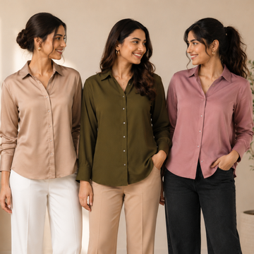 3 Women's Casual Shirts ( C8 )