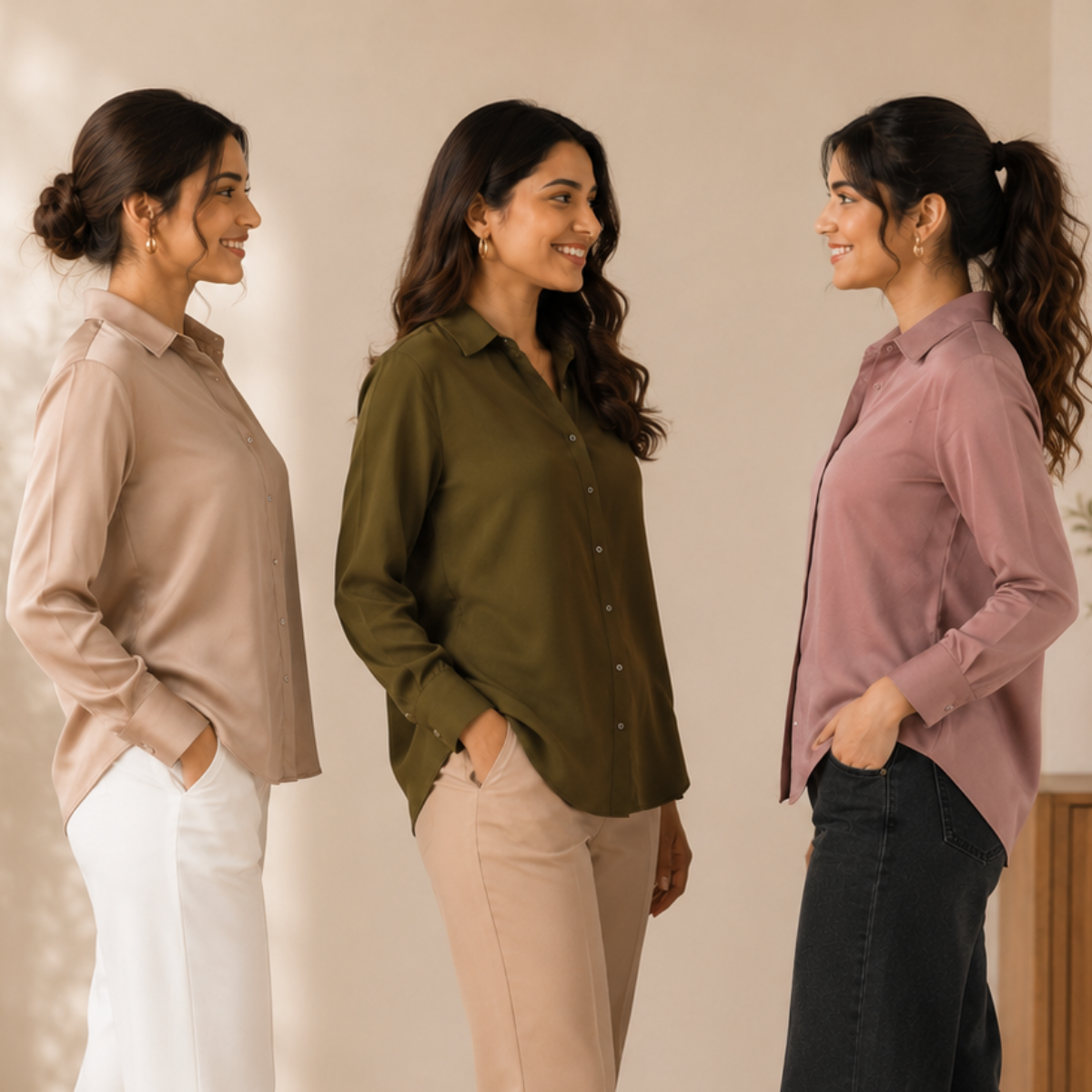 3 Women's Casual Shirts ( C8 )