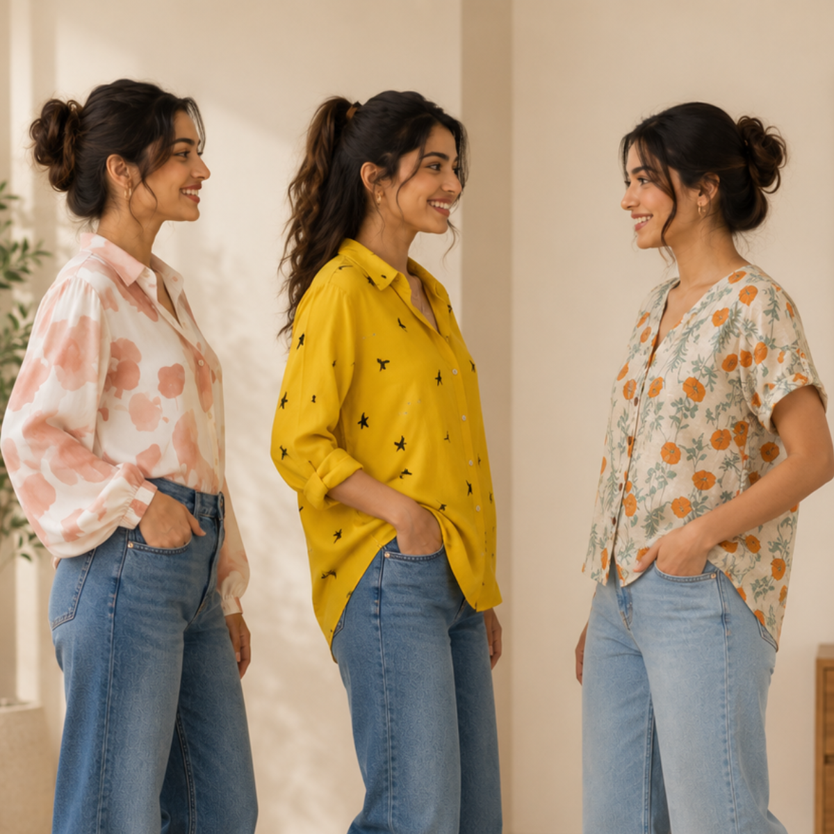 3 Women's Casual Shirts ( C9 )