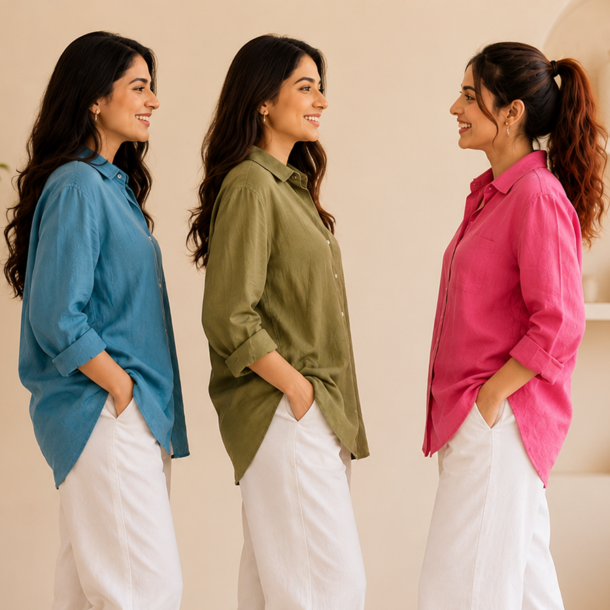 3 Women's Casual Shirts ( C1 )
