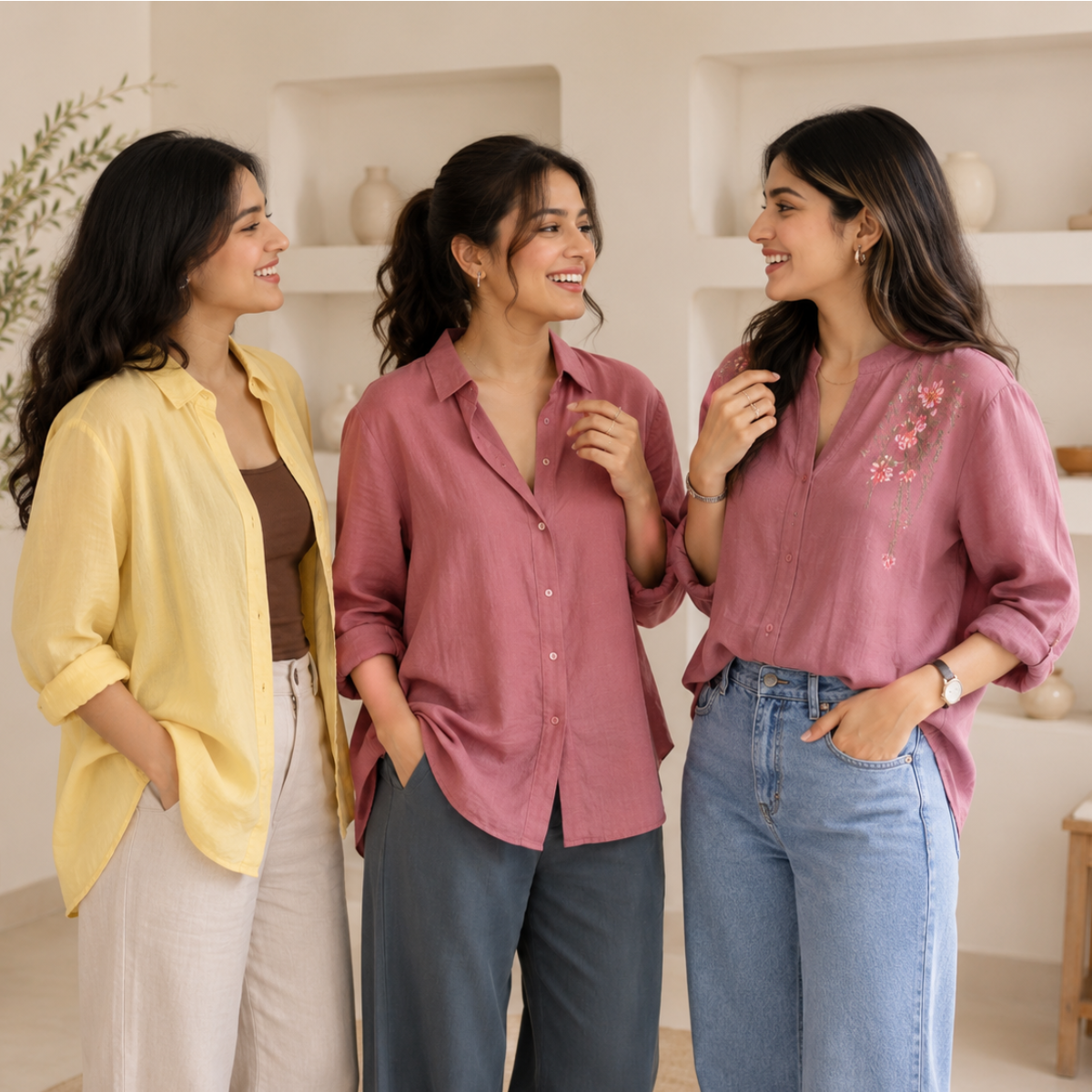 3 Women's Casual Shirts ( C3 )