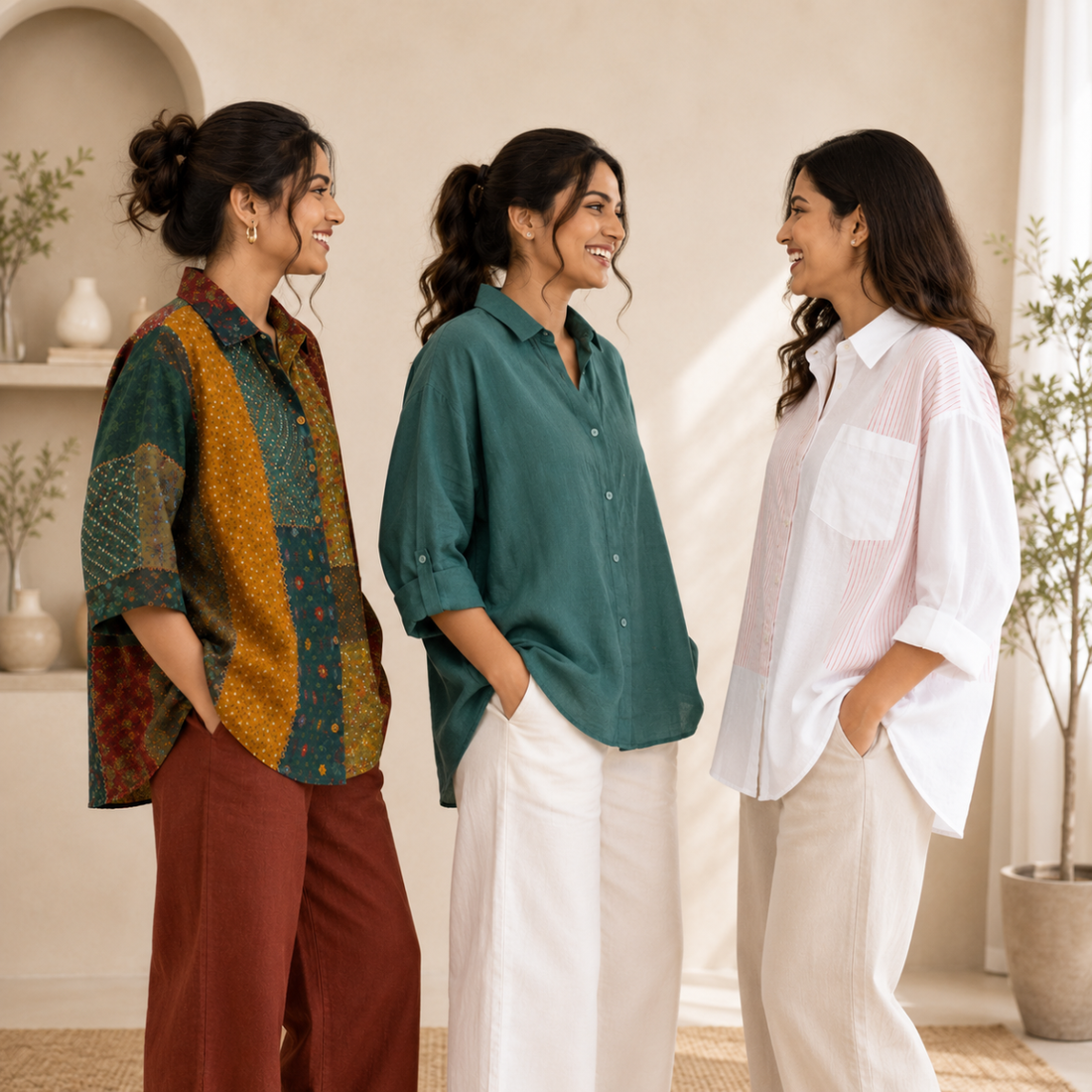3 Casual Long Shirts ( S3 )